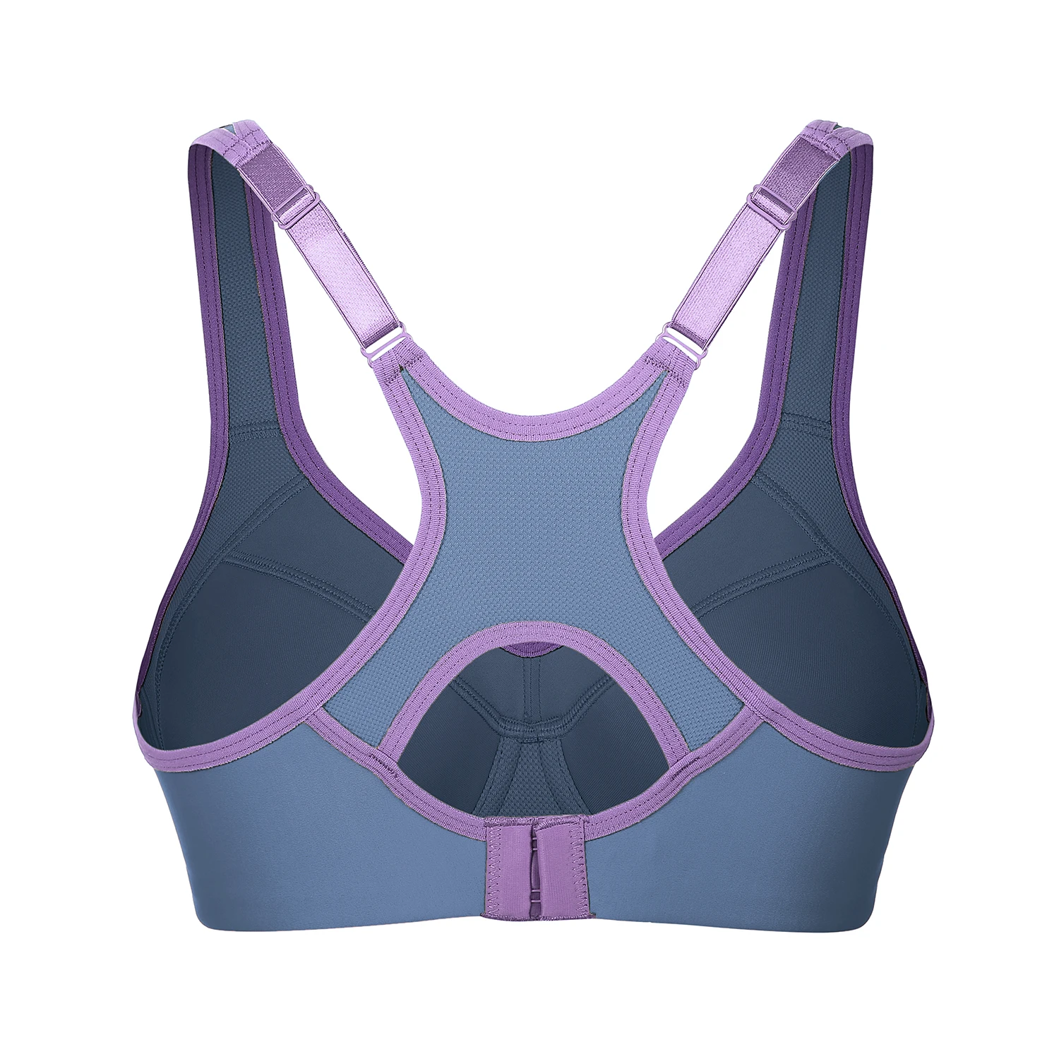 

SYROKAN Women's High Impact Racerback Full Support Lightly Lined Sports Bra With Underwire