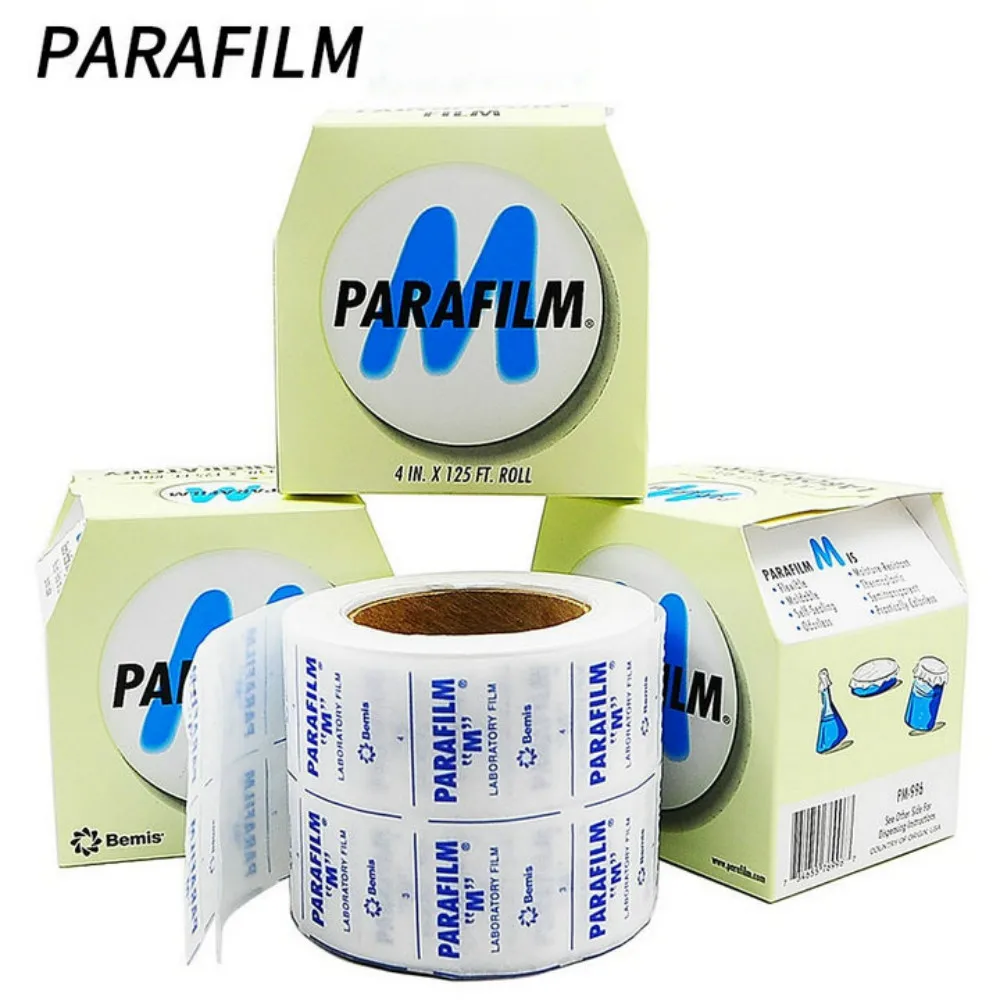 2 рулона/партия влагостойкая герметичная пленка 10 см x 38 м Parafilm m лабораторная