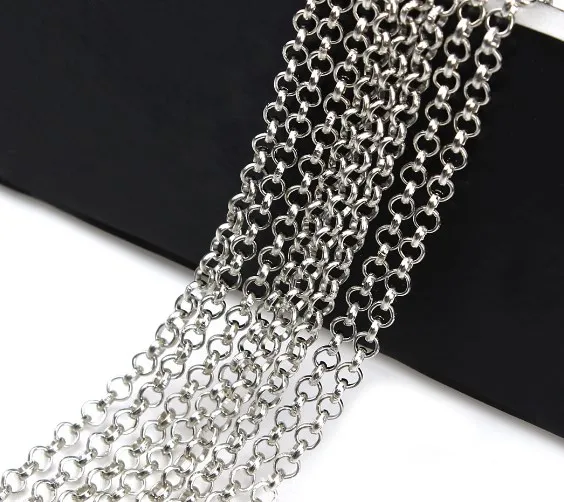 

2meter/lot Stainless Steel Ball chain Chains for DIY Jewelry Chain Making Crafts fg4sd