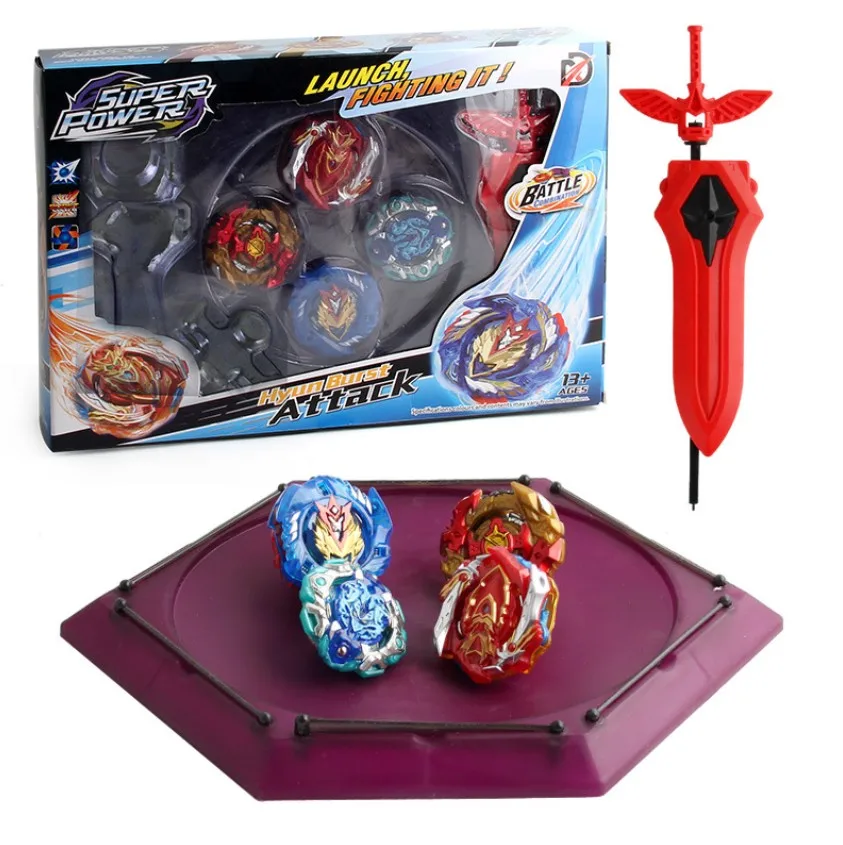 

B-X TOUPIE BURST BEYBLADE Spinning Top Kids Combat Spinning Toys XD168-19 Gyro Toys With Launcher Stater Arena Set YH2035