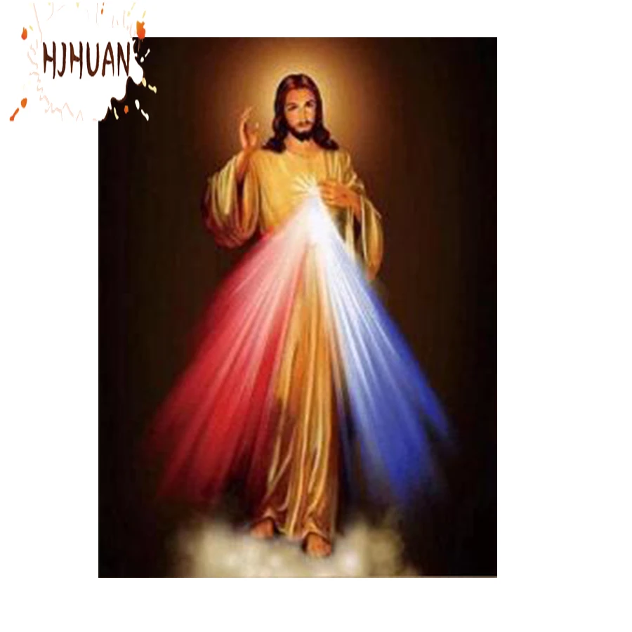 

Алмазная 5D Вышивка с изображением Иисуса