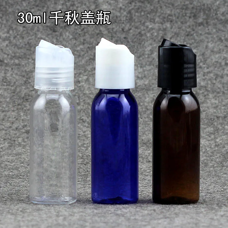 

30ml PET Sample Liquid Lotion Bottle Plastic Dispensing Vials 20PCS/LOT
