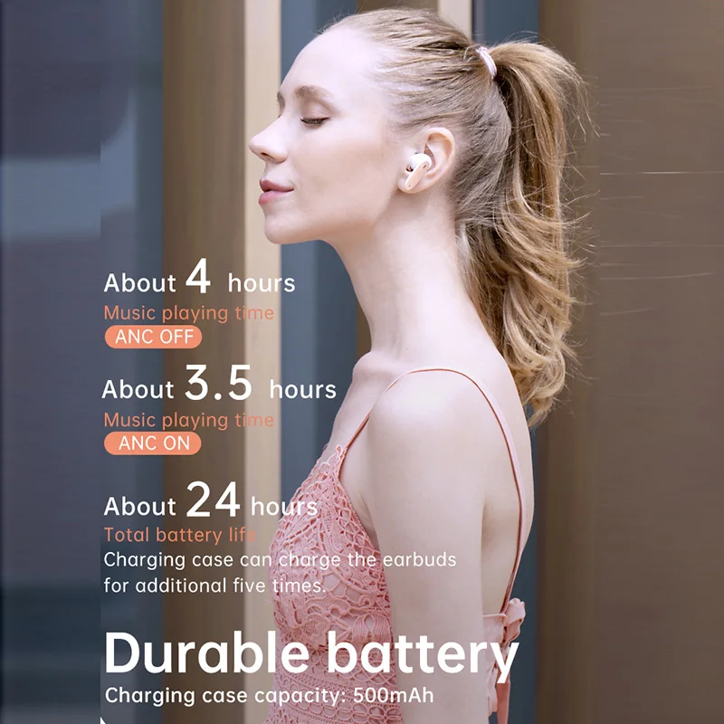 Caridite наушники-вкладыши TWS Bluetooth 5 0 наушники Беспроводной Шум шумоподавления