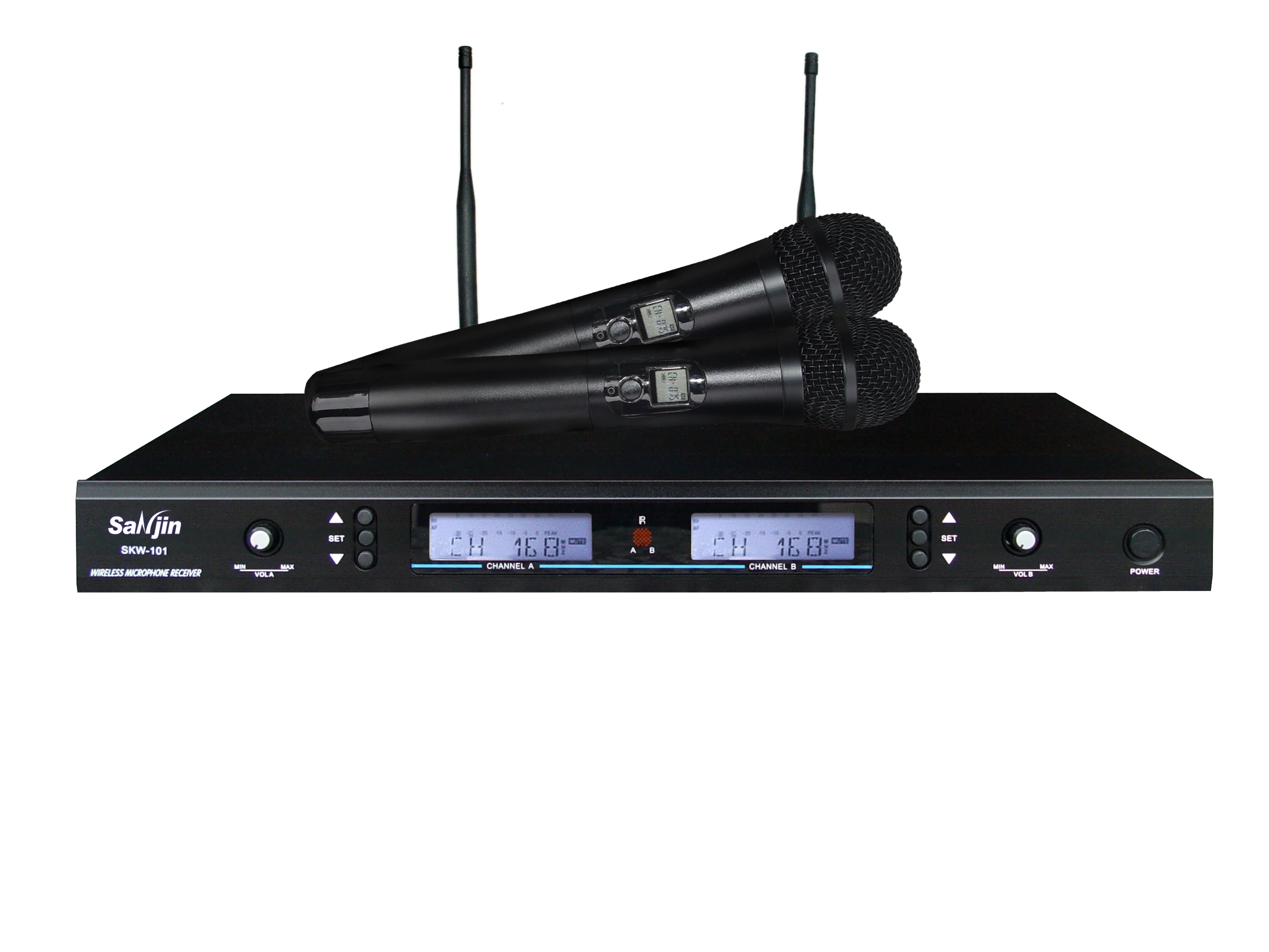 구매 휴대용 UHF 고품질 전문 무선 마이크, 다이버시티 마이크 가라오케 KTV 마이크