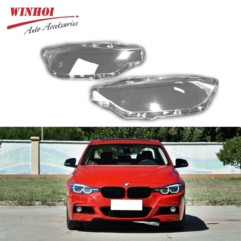 Передняя фара для BMW прозрачная крышка 3 серии F30 F35 передняя и правая | Автомобили