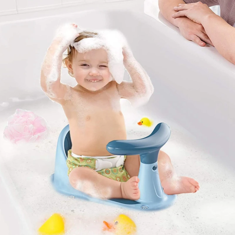 

Tub Seat Baby,Bathtub Pad Mat,Chair Security, Anti-Slip, Shower Toy