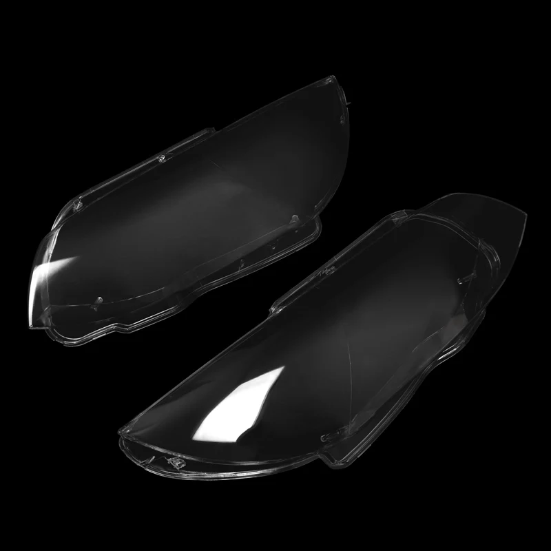 MagicKit For BMW E92 E93 10-13 LCI Left+Right Clear Headlight Headlamp Lens Cover Shells |