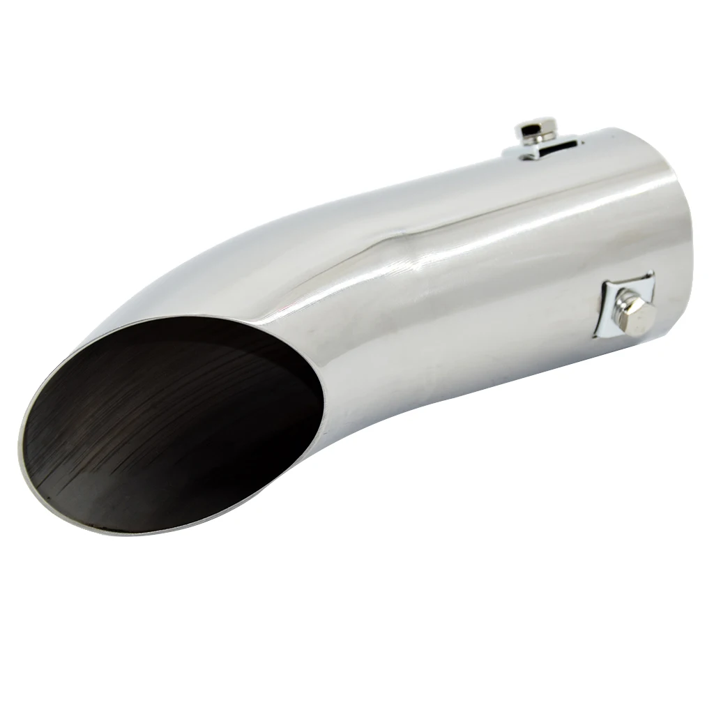 

Universal Car Stainless Steel Exhaust Pipe Silencer Muffler End Tips 59mm
