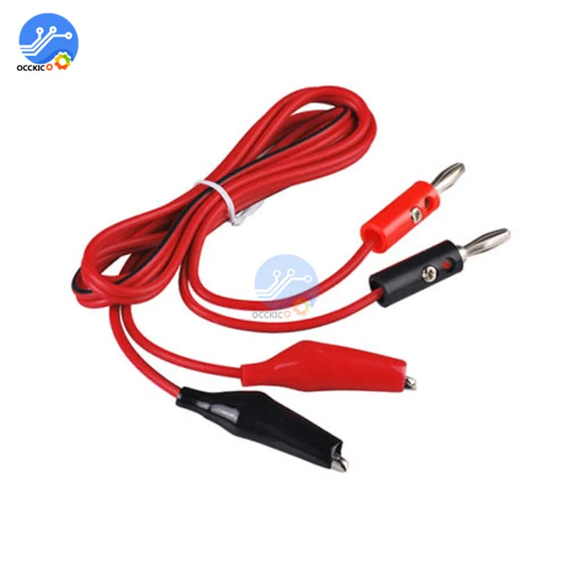 Зажим типа крокодил для мультиметра 1 м 10 комплектов | Электроника