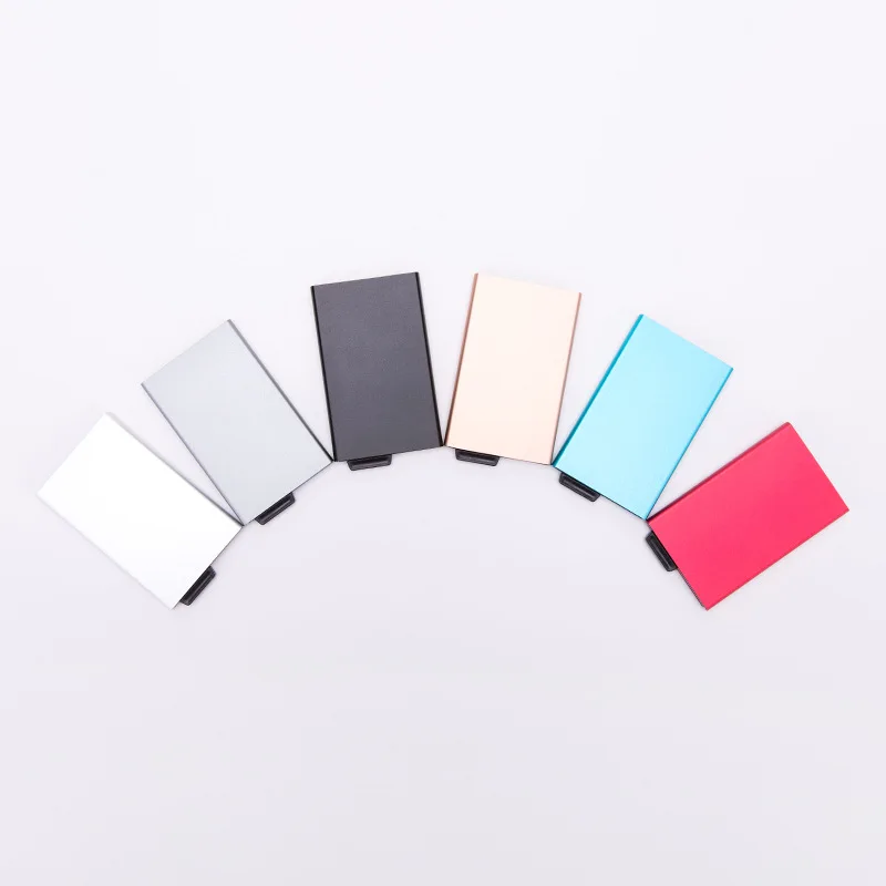 2020 кредитный ID держатель для карт мужчин и женщин мини-чехол визиток алюминиевый