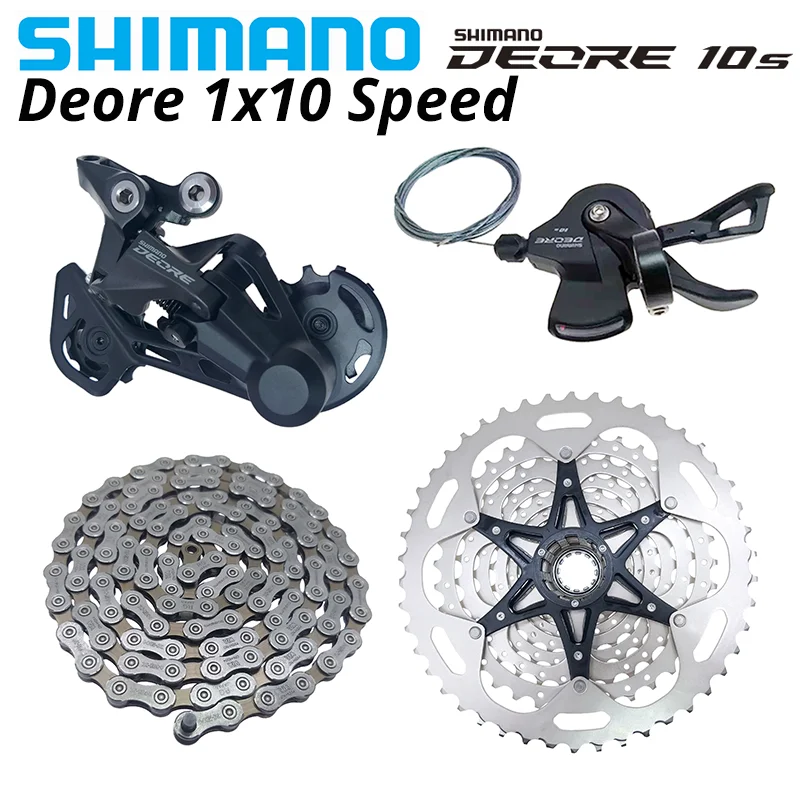 Shimano Deore m4100 m6000 1X10S Группа переключателей 10-скоростной ...