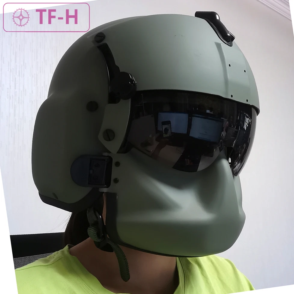 Армейский авиационный шлем Evi Work Hgu-56/p 55p 68p 84p с бесплатным переключением