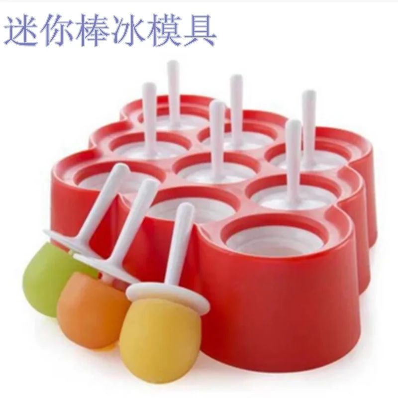 

DIY креативная мини-форма для мороженого, силиконовая форма для мороженого, форма для льда, 9 мини-форм для мороженого