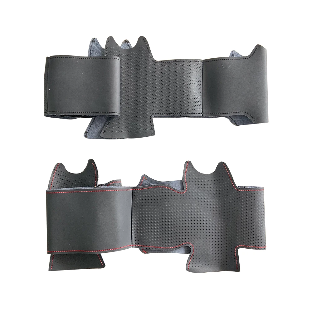 Натуральная Кожа DIY оплётка рулевого колеса Ручное шитье автомобильные