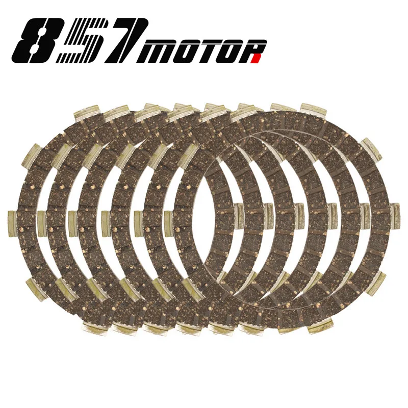 1 комплект 6 шт. фрикционные диски для мотоцикла YAMAHA TZR125 FZR250 FZ400 TZR 125 FZR 250 FZ 400| |