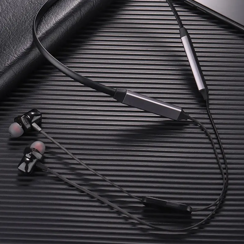 Спортивные наушники с двумя аккумуляторами Bluetooth 5 0 Беспроводные стереонаушники