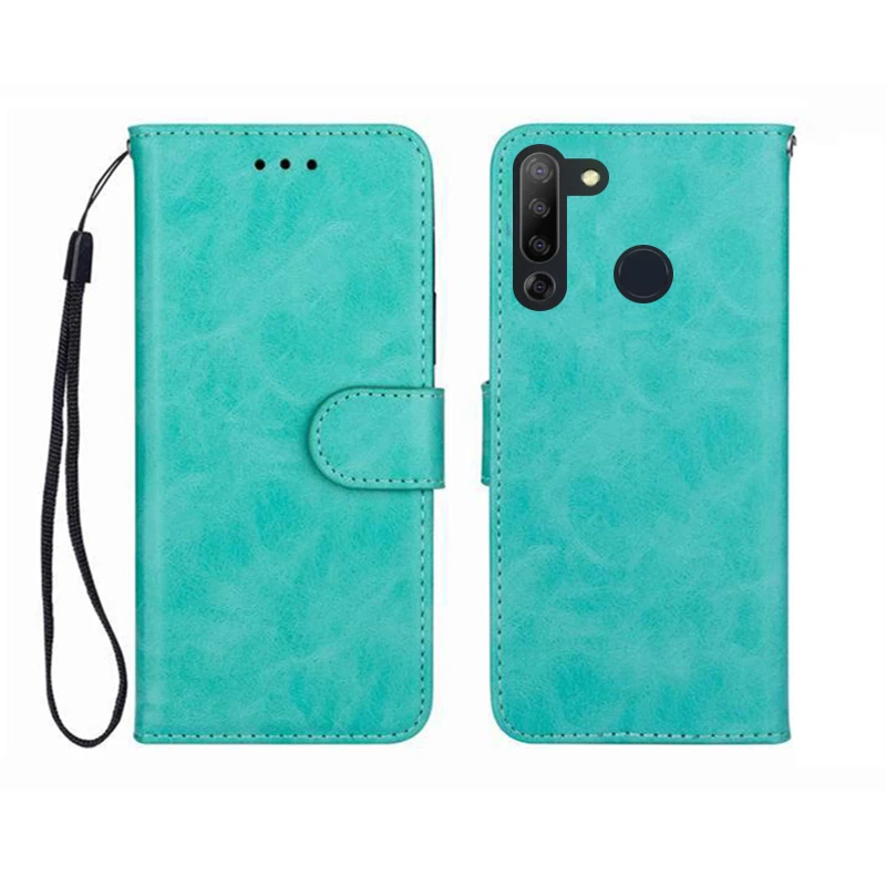 Чехол-Кошелек для HTC Wildfire E3 6,52 дюйма 2021 дюйма WildfireE3, высококачественный кожаный защитный чехол-книжка с поддержкой телефона