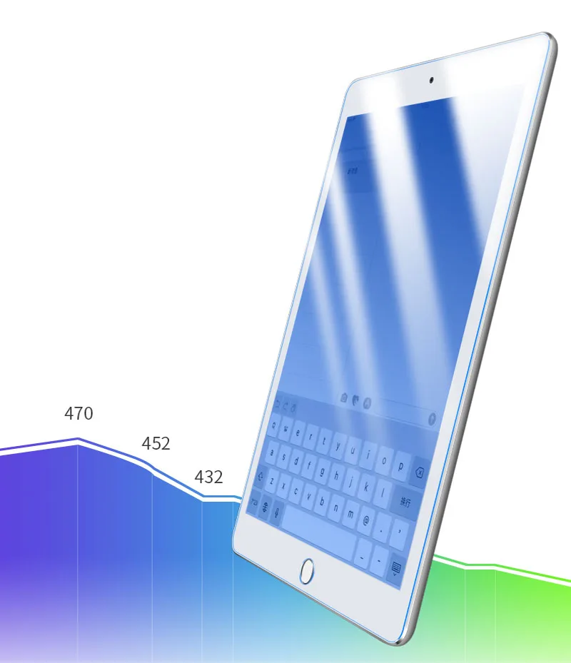 Анти-синий светильник из закаленного стекла для iPad Air 1 Air 2 pro 10,5 защитный экран для планшета пленка для iPad mini 2 3 4 5