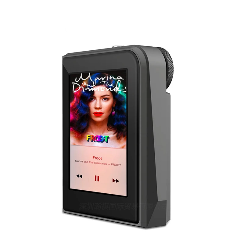 DSD256 металлический мини MP3 музыкальный плеер HiFi 24 бит/192 кГц DSP DAC без потерь жесткий