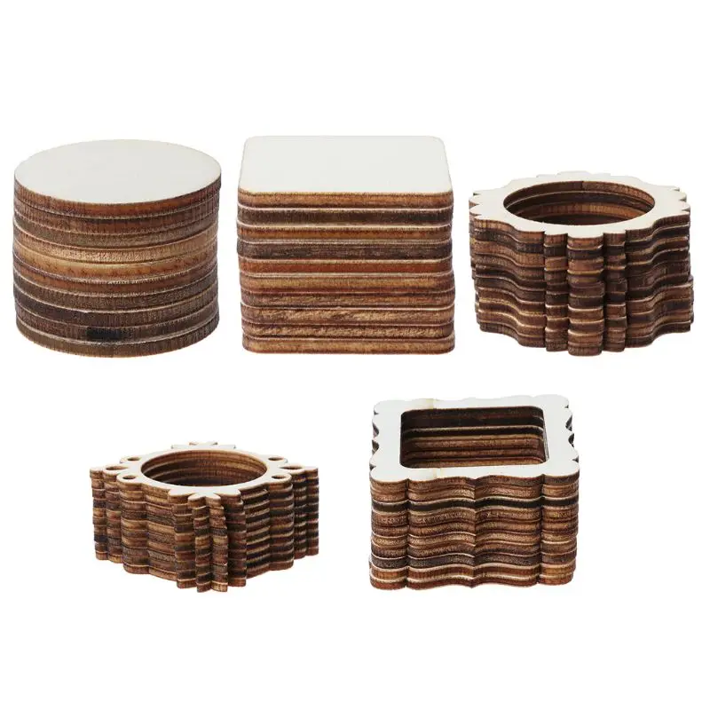 10 шт. декоративные деревянные фоторамки | Дом и сад