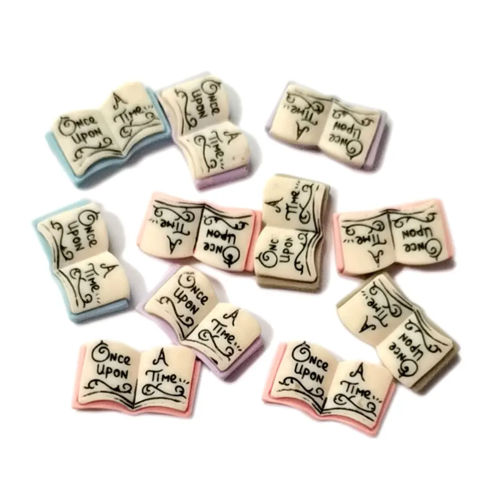 Новое поступление Kawaii полимерные Стразы плоские с оборота изображением из