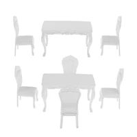 16 table and chair for action figure furniture accessory