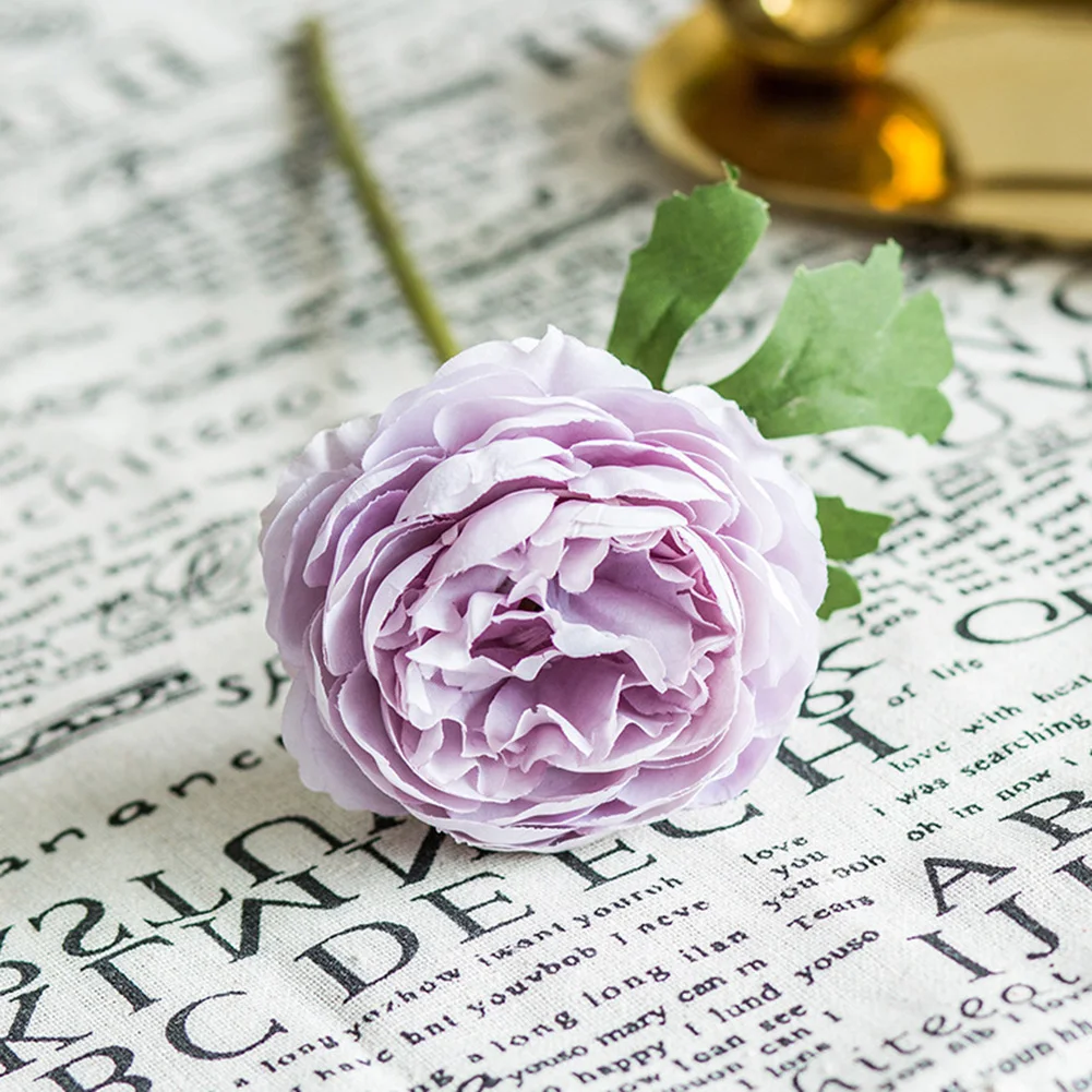 Искусственный цветок пиона для сцены недорогая фотография сада свадьбы вечерние