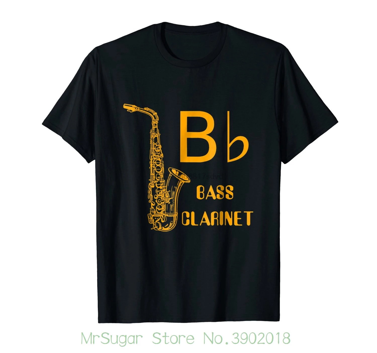 

Bass Clarinet T-shirt Tee Shirt Hipster Harajuku Brand Clothing T-shirt