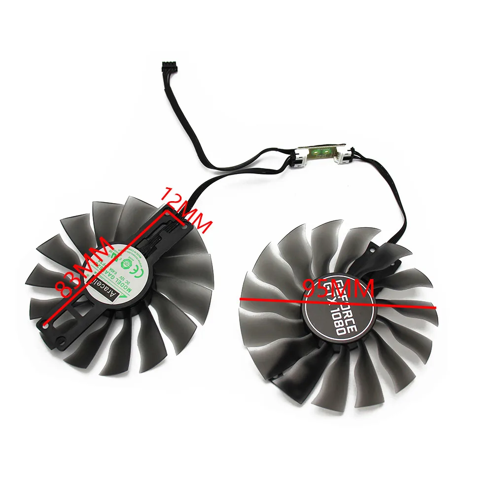 95MM Fan GTX1080 GPU Cooler For emtek Palit GTX 1080 OC Super JetStream Graphics card cooling fan | Компьютеры и офис