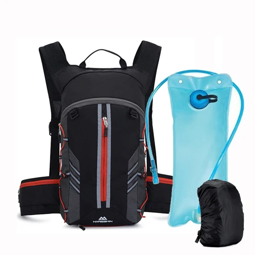 Red With Water Bag NEWBOLER велосипедная сумка 10L, рюкзак для велоспорта, дышащий сверхлегкий горный велосипед, водонепроницаемая сумка для альпинизма, Пешие прогулки гидратация, водонепроницаемый рюкзак - Цвет: Red With Water Bag