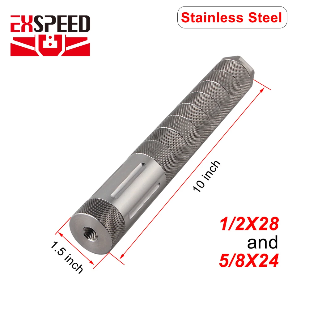 

1.5 Aluminum jig 1/2x28 Fuel Filter modular For NaPa Car 10 inch 9mm adapter 5/8x24 Stainless Steel