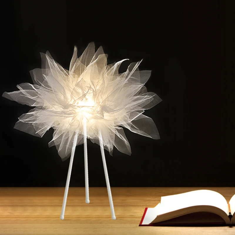 

Nordic Bedroom Sitting Room Study Desk Lamps Lanterns Warm Romantic Creative Personality Desk Lamp