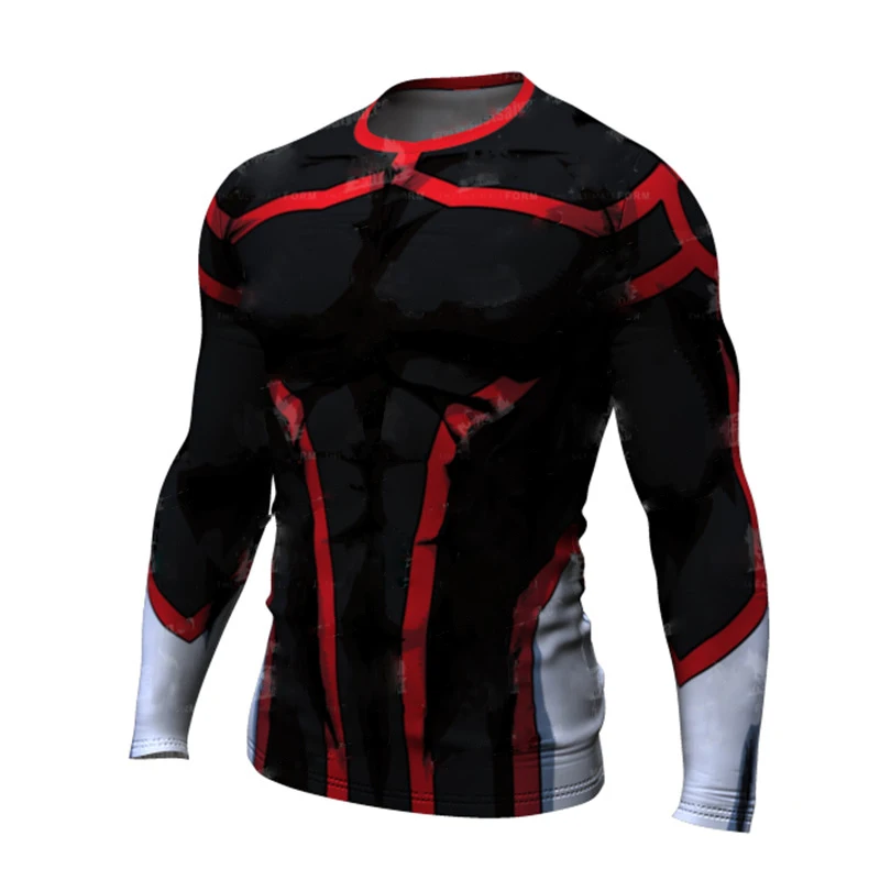 

2021 Summer New O-Neck Long Sleeve T-Shirt Casual Men's and Women's Fashion 3D Anime Printed Tshirts