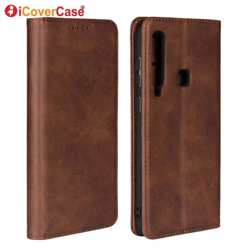 

For Samsung Galaxy A9 2018 Case Matt Leather Wallet Silicon Cover For Samsung A9s A9 Pro Star Flip Cases Phone Accessories Coque