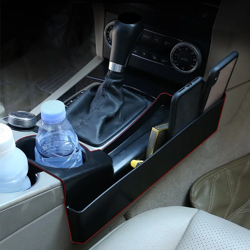 

Car Styling Center Console Storage Box Decoration Trim For Mercedes Benz GLK 2008-15 Interior Accessories