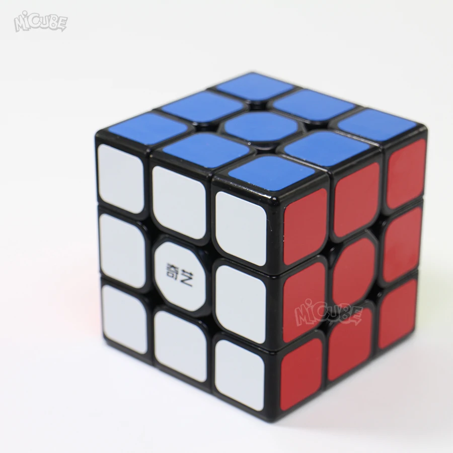 

Speed Cube 3x3x3 Puzzle Cube Qiyi Sail W Plus Black Stickers 3x3 Cubo Mgaico Boy Toys For Children