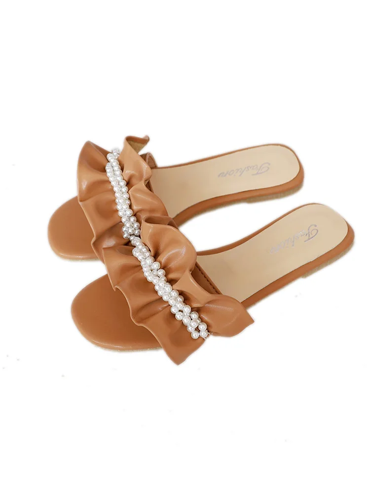 

Rubber Flip Flops Shoes Slippers Women Summer Luxury Slides Pantofle Hawaiian Designer Flat 2021 Soft Basic Fashion PU Rome