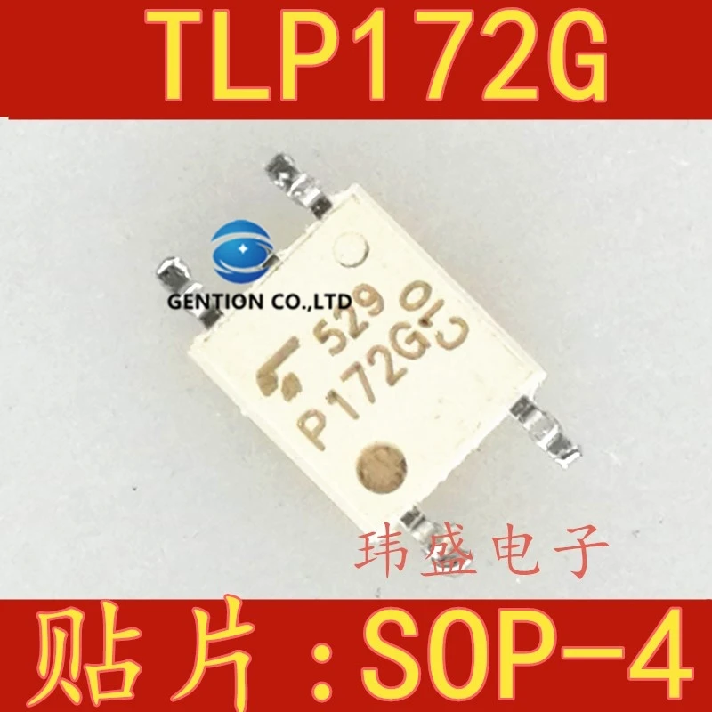 

10 шт. TLP172G P172G лапками углублением SOP-4 Точечный светильник муфта нормально разомкнутый реле в наличии 100% новый и оригинальный