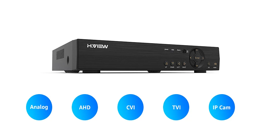 H. View 4CH CCTV система 720P 8CH CCTV DVR система видеонаблюдения 4 шт 720P 1.0MP уличная инфракрасная камера видеонаблюдения 1200 TVL CCTV Камера