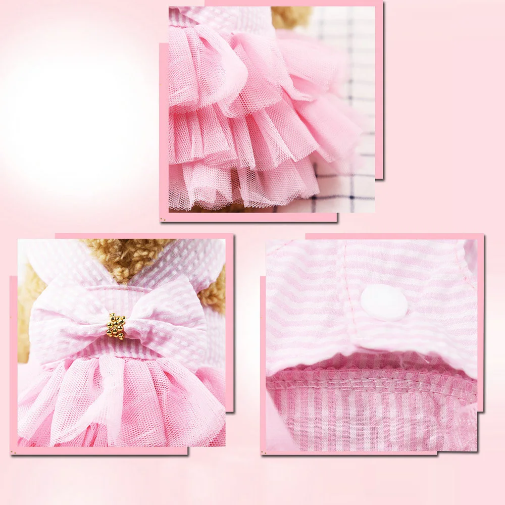 

Pet Dog Tutu Lace Dress Skirt Puppy Princess Teddy Costume Apparel Clothes Summer Pet Dog Chihuahua Clothes