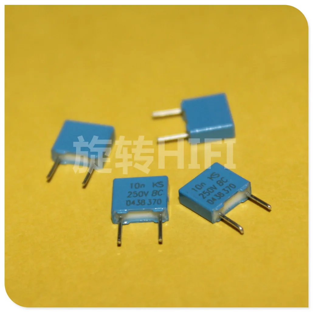 20 шт. Новый BC MKT370 10NF 250V 0 01 мкФ PCM5 MKT VISHAY мкФ/250V P5MM 103/250V 10N 103 250v10nf 250VDC | Электроника