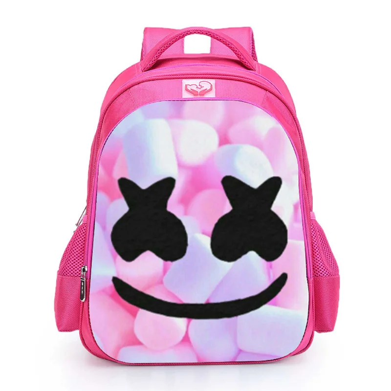 Large (32x17x42cm) Marshmello школьные рюкзаки для девочек детский школьный рюкзак молодежная сумка для школьницы рюкзак школьный Зефир сумка - Цвет: Large (32x17x42cm)