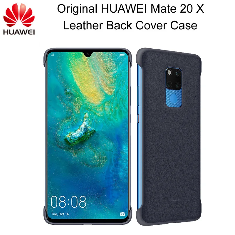 100% Оригинальный чехол для HUAWEI Mate 20 X задняя крышка официальный Магнитный