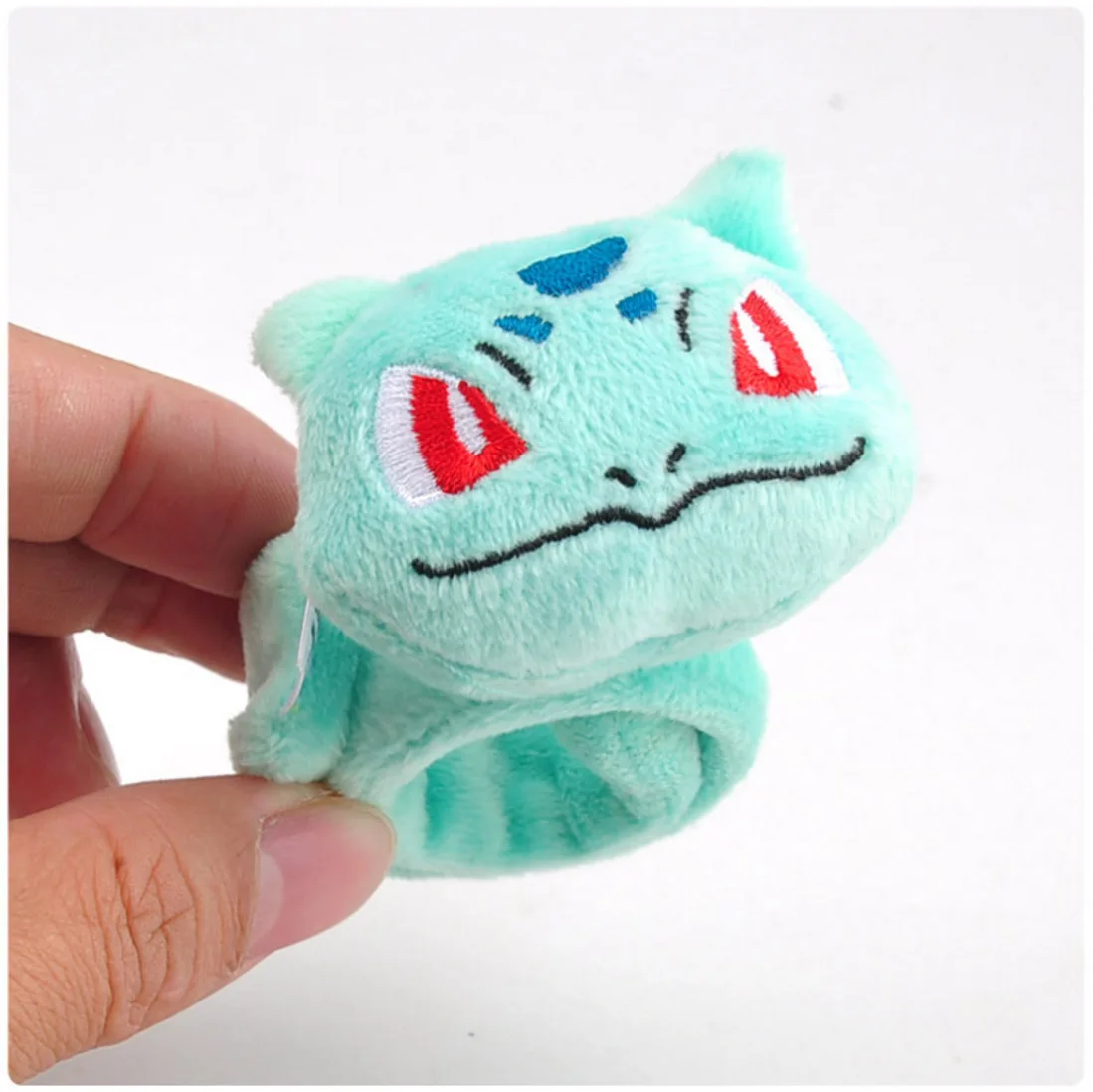 Bulbasaur Пикачу чармандер Бульбазавр Сквиртл СЛЭП Элмо печенье Мелодия маленький близнец звезда полярный медведь Браслет повязка на голову плюшевая кукла PCXB - Цвет: Bulbasaur