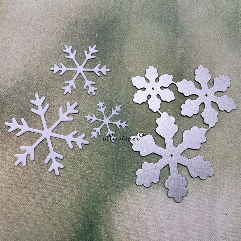 

New Snowflake decoration DIY Craft Metal Cutting Die Scrapbook Embossed Paper Card Album Craft Template Stencil Dies