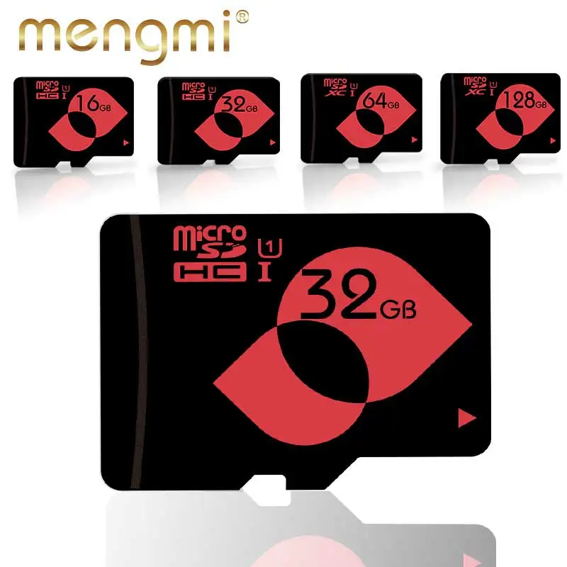 Mengmi карта памяти microSD 32 Гб C10 micro SD 16 Гб/64 Гб/128 ГБ/256 ГБ высокоскоростная tf для