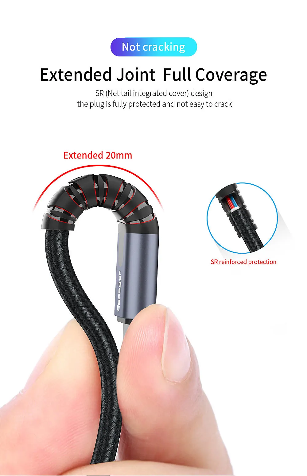 Кабель Essager 60 Вт usb type-C-USB C для samsung S10 S9 Macbook Pro Quick Charge 4,0 USBC PD быстрое зарядное устройство USB-C-кабель type-C