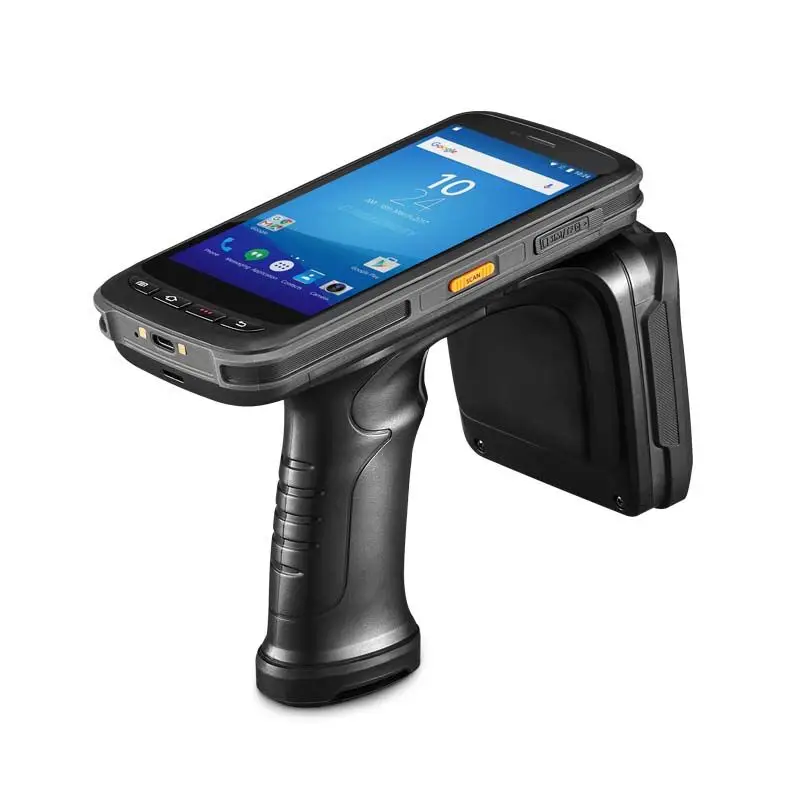 

Long Reading Range Mobile Wireless UHF RFID Handheld Reader For Warehouse Management