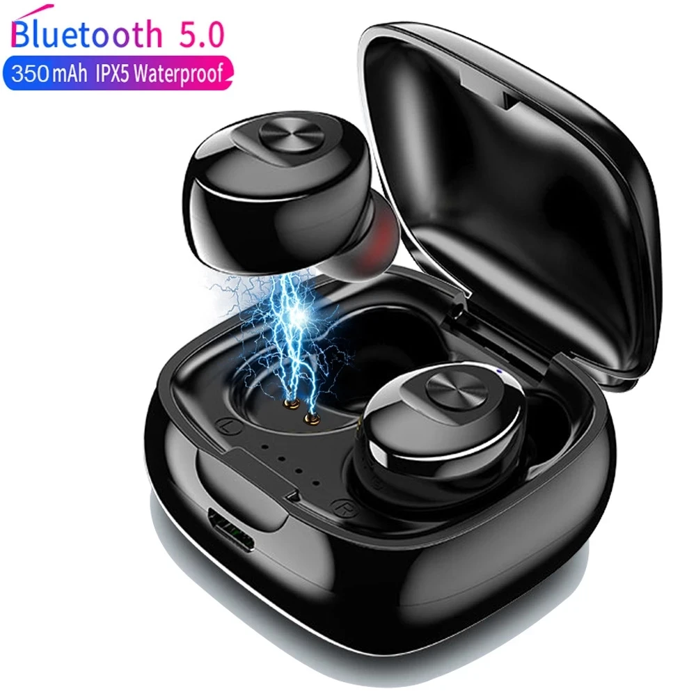 

NEW2022 TWS Wireless Headphones True Bluetooth 5.0 LED Display Earbuds IPX5 Waterproof Sports Earpiece 3D Stereo Sound Earphones