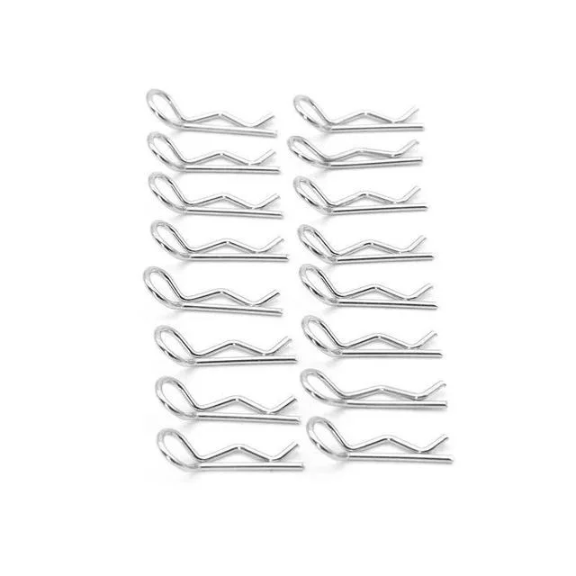 SOJERC 50 шт. Универсальный Корпус из нержавеющей стали R образная булавка для 1/10